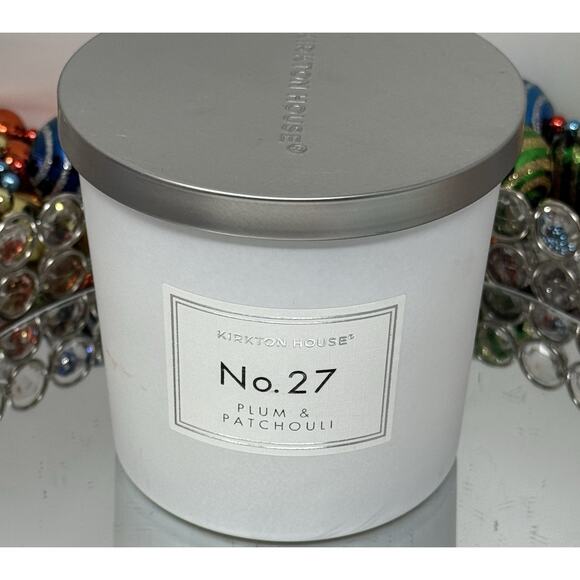 Huntington Home No. 27 Candle Plum & Patchouli - White - 11.6 Oz - Picture 5 of 5